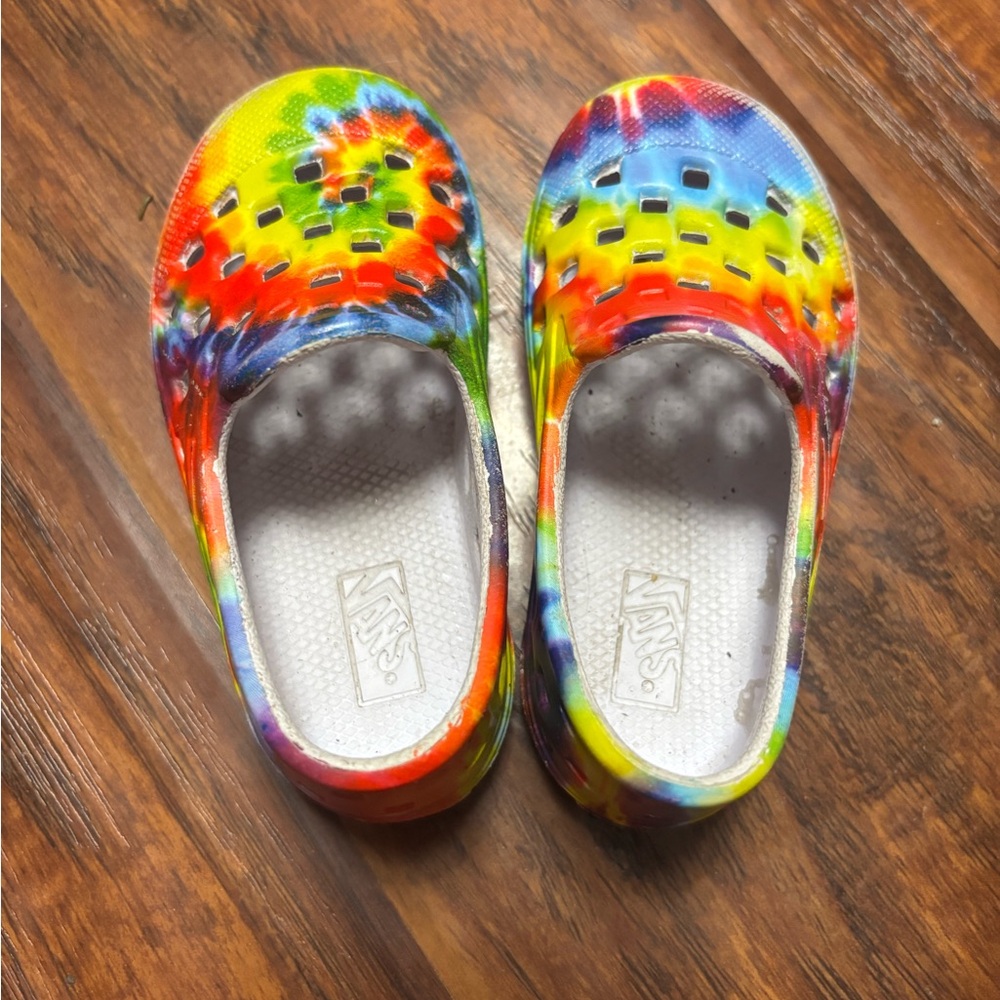 Vans toddler Tie-Dye Tk Breathable Water Shoes